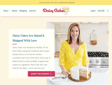 Tablet Screenshot of ilovedaisycakes.com